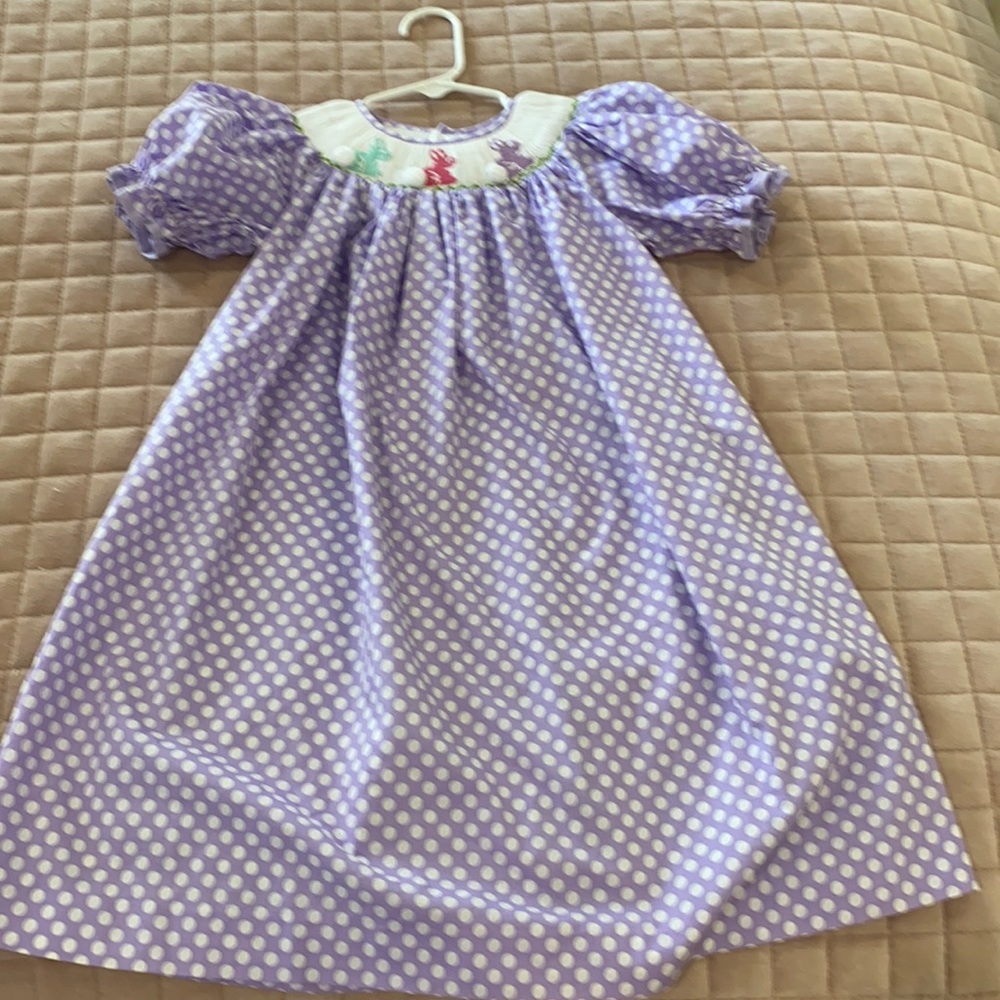 mom and me smocked dress size 2t